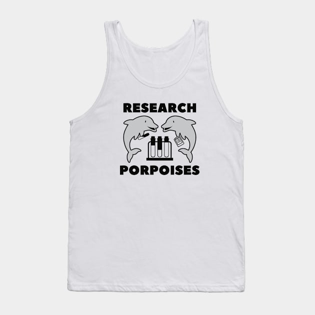 Research Porpoises Tank Top by VectorPlanet